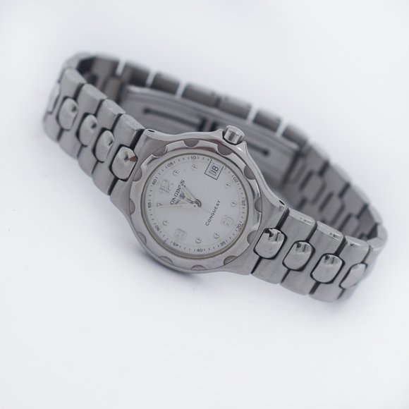 Longines Conquest Steel Date L11314 Watch main image 3